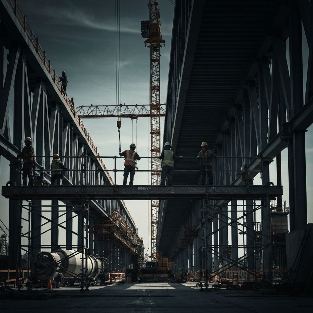 Plataformas suspendidas para infraestructura